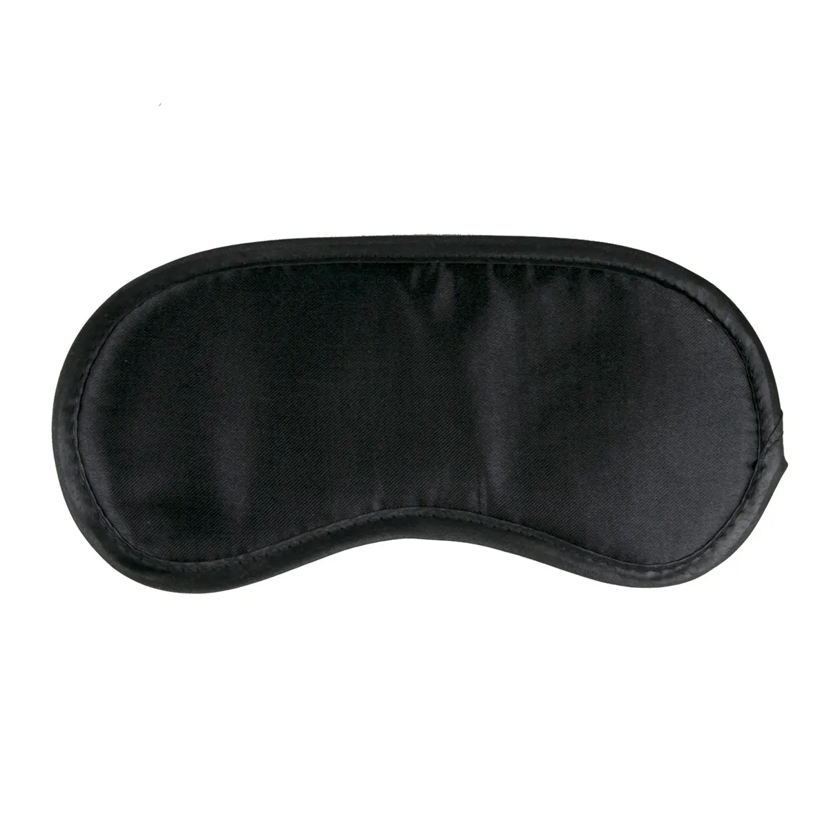 Black Satin Eye Mask Blindfold Fetish BDSM