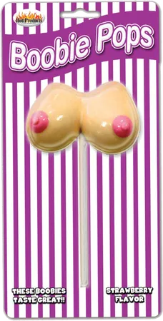 Boobie Pops Candy (Strawberry)