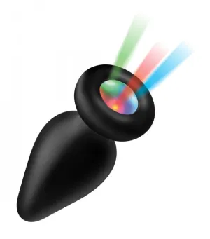 Booty Sparks Silicone Light Up Anal Plug - Large
