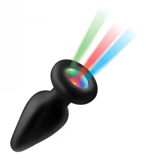Booty Sparks Silicone Light Up Anal Plug - Medium
