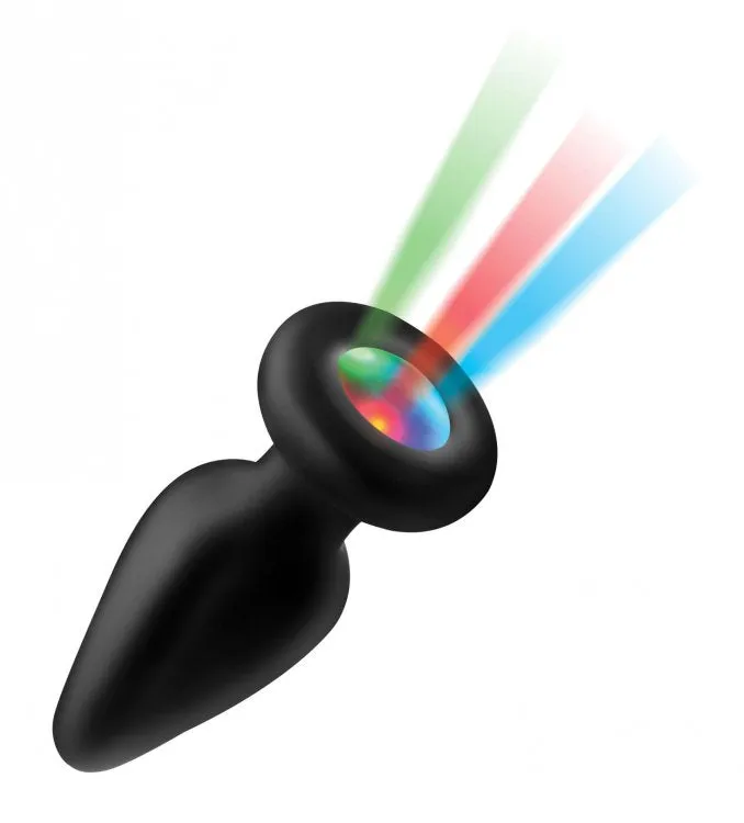 Booty Sparks Silicone Light Up Anal Plug - Medium