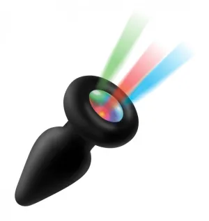 Booty Sparks Silicone Light Up Anal Plug - Small