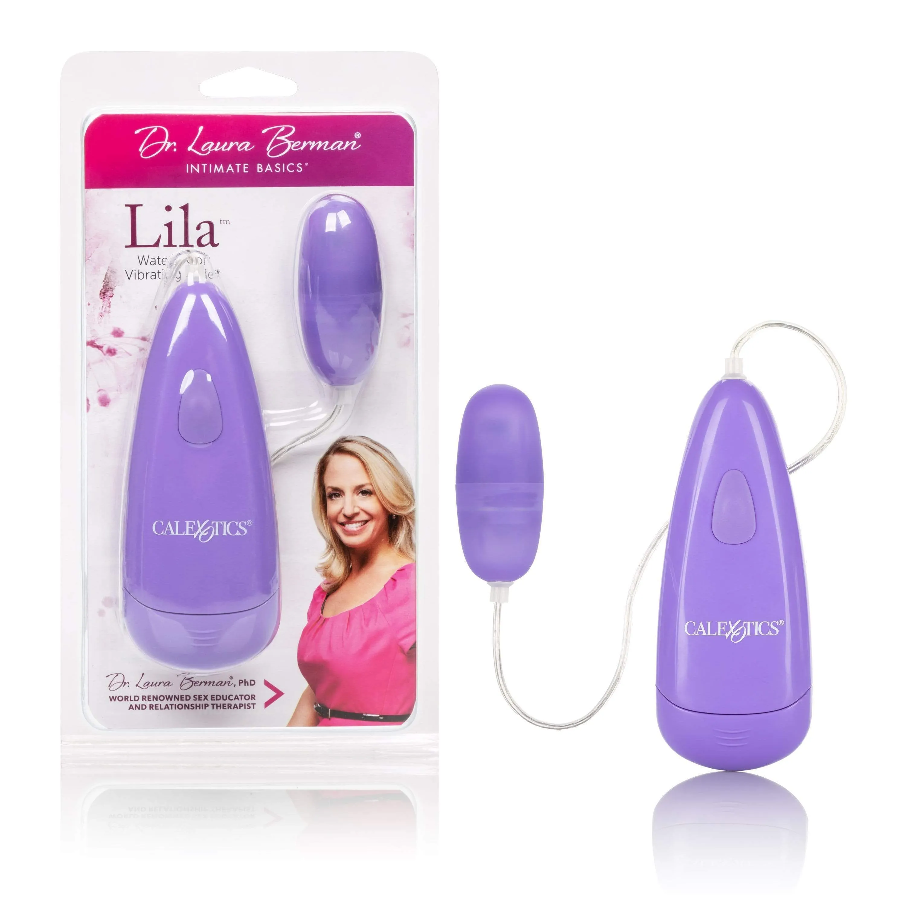 California Exotics - Dr Laura Berman Lila Vibrating Bullet (Purple)