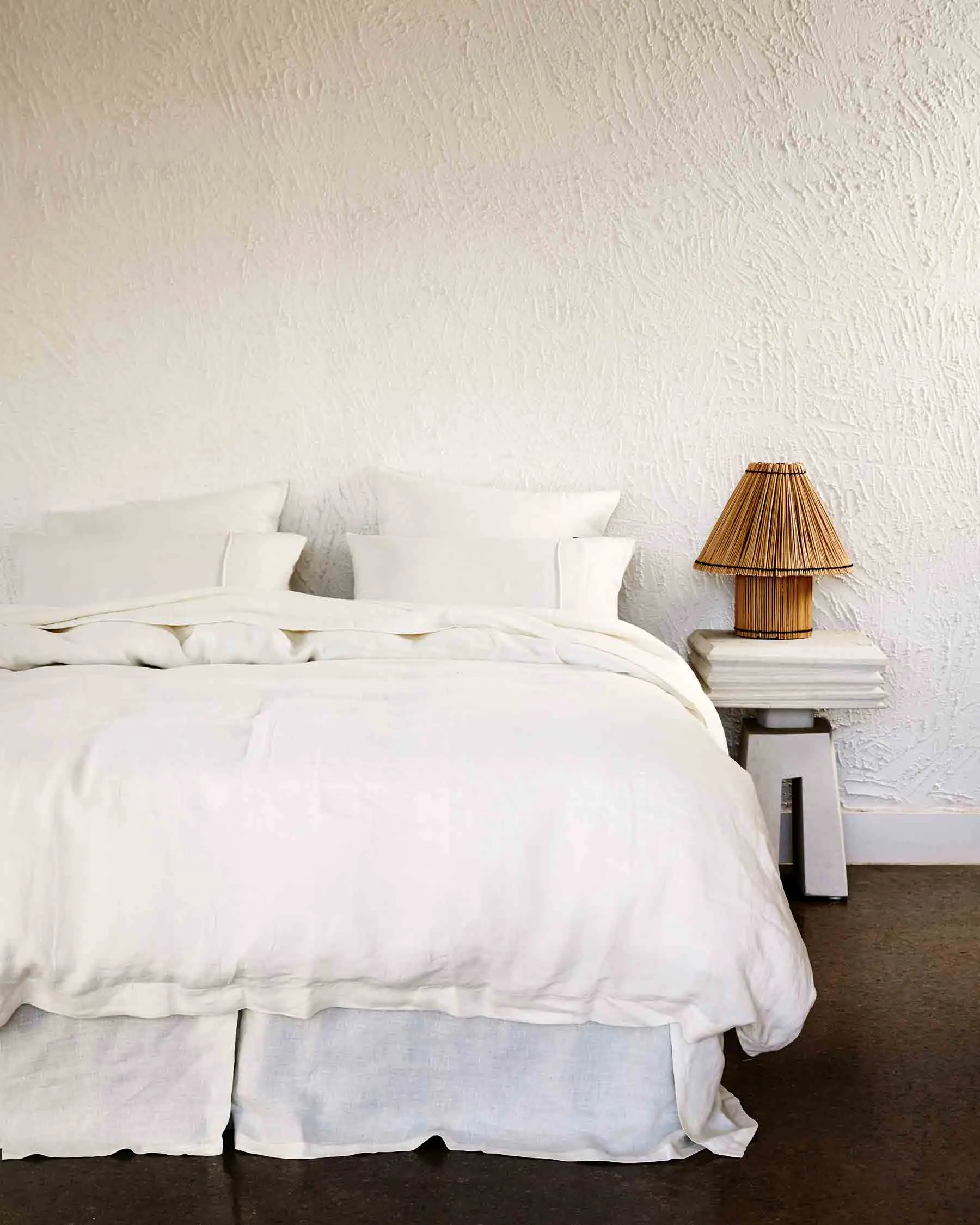 Cloud Dancer Linen European Pillowcase
