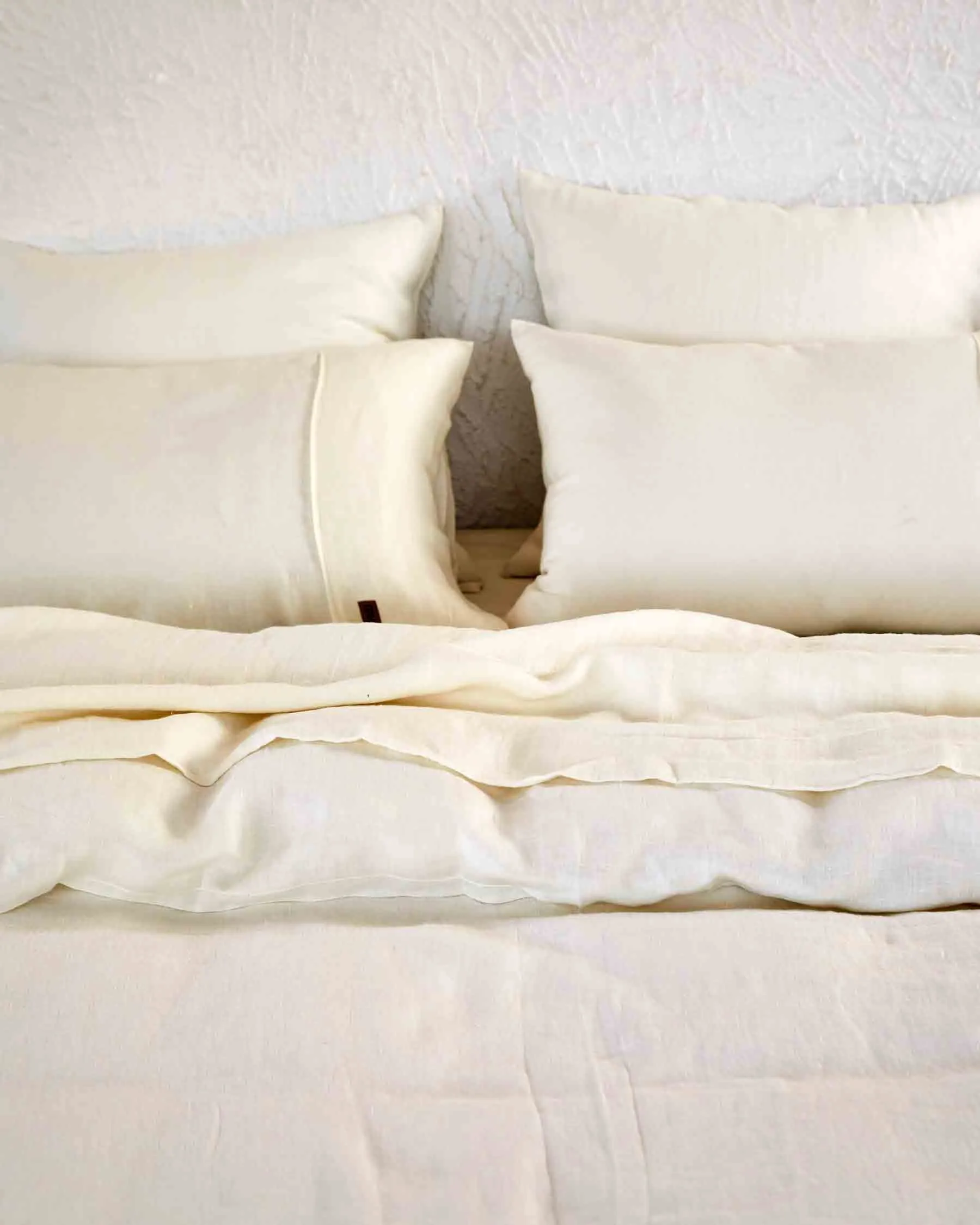 Cloud Dancer Linen European Pillowcase