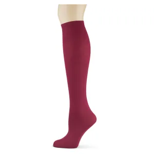 Cranberry Adult Knee Highs