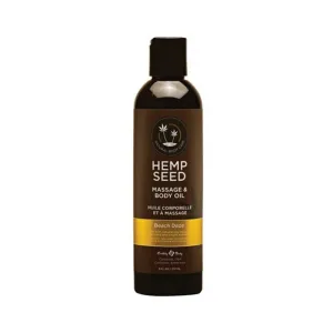 Eb Hemp Massage Oil Beach Daze 8 Oz.