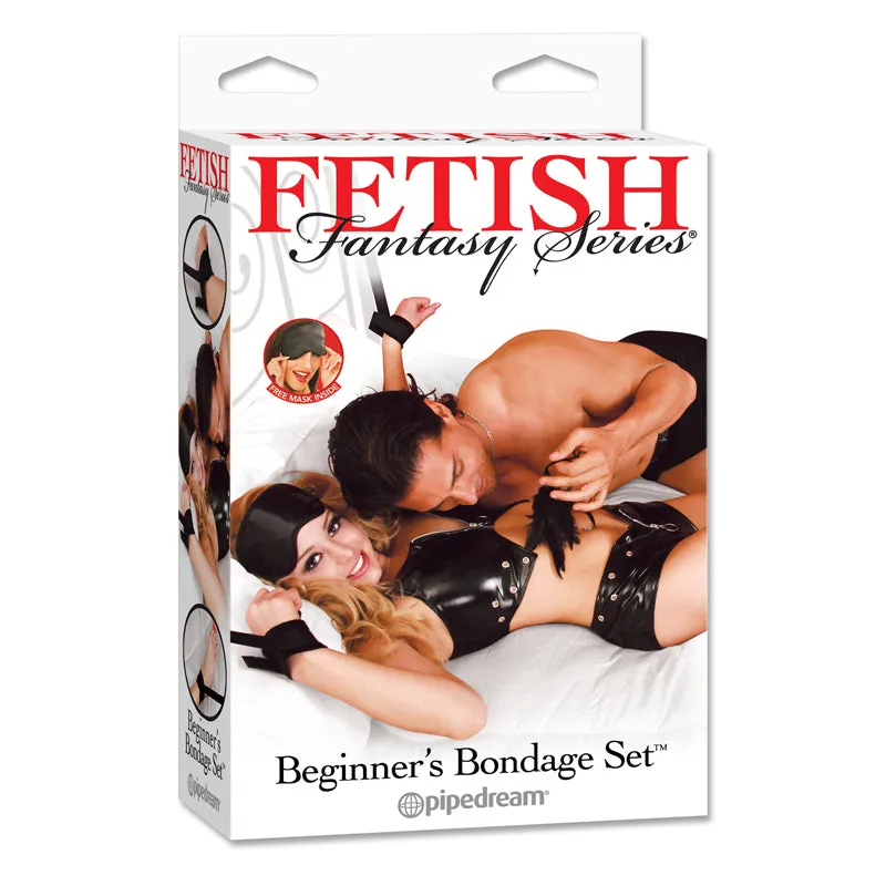Fetish Fantasy Series 4-Piece Beginner's Bondage Set Black