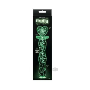 Firefly Glass Heart A Glow - Clear