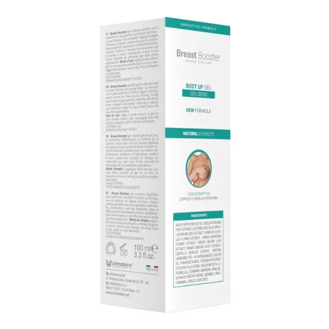 Gel pentru fermitate și ridicare sâni BREAST BOOSTER Bust Up Gel. cu Kigelia și castan sălbatic. efect anti-îmbătrânire. 100 ml