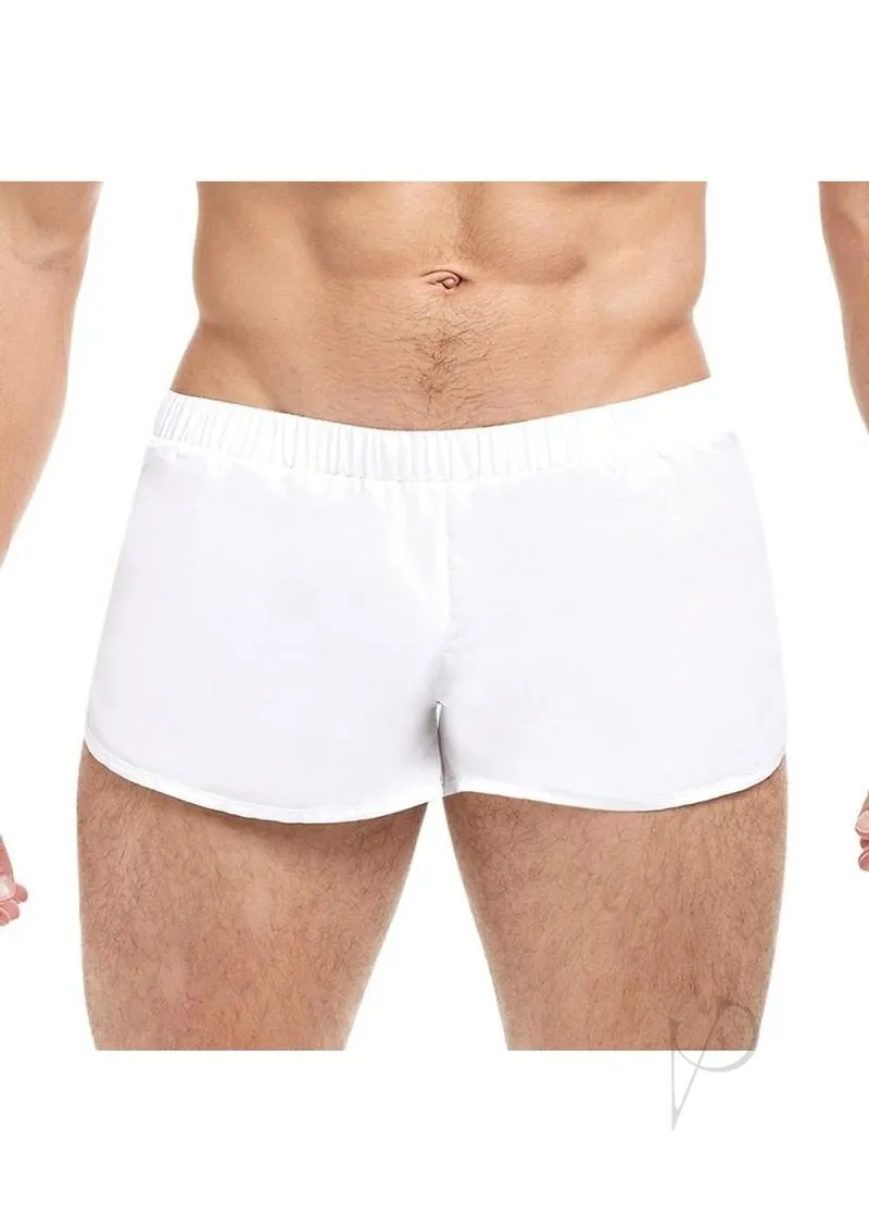 Goal Line Extreme Split Shorts L/xl Wht
