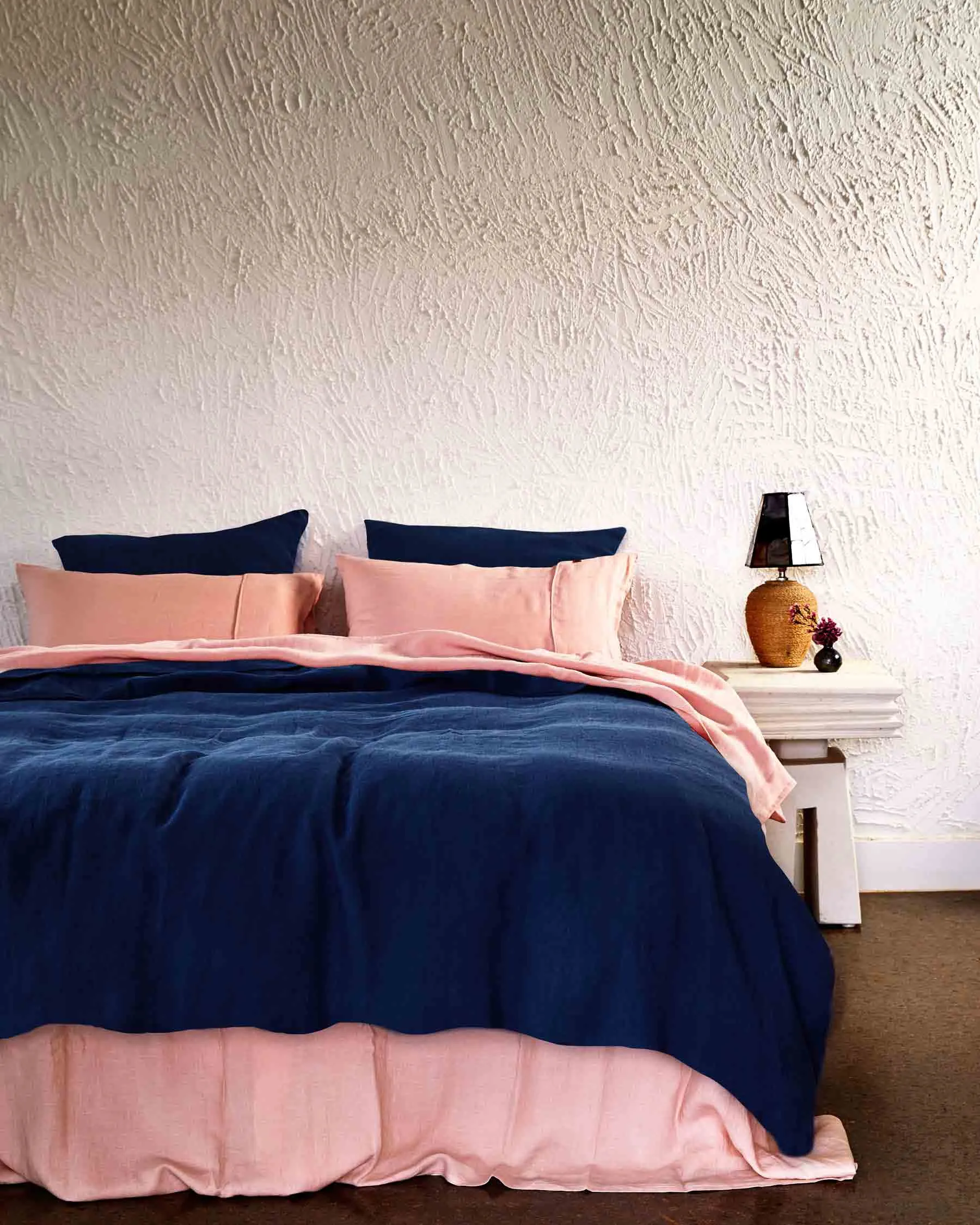Indigo Linen European Pillowcase