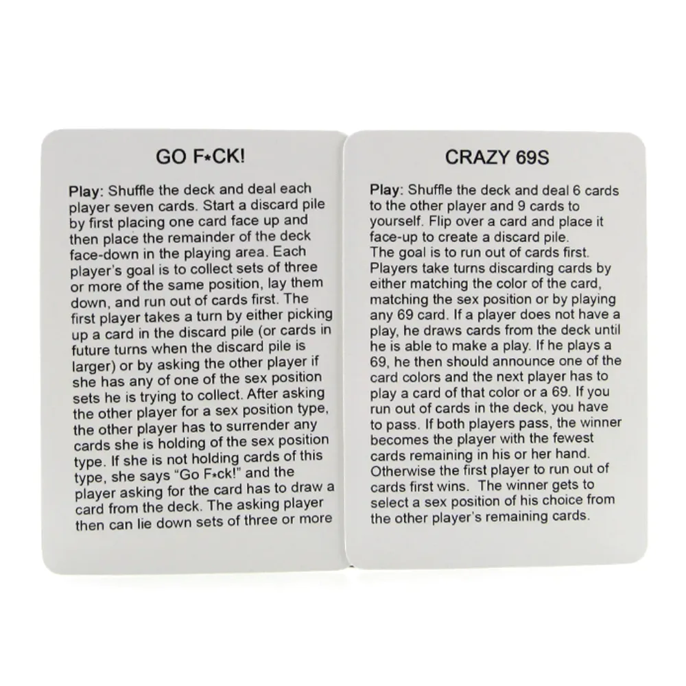 Kheper Games Go F*ck! Card Game
