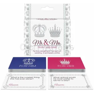 Kheper Games - Mr And Mrs Trivia Card Game
