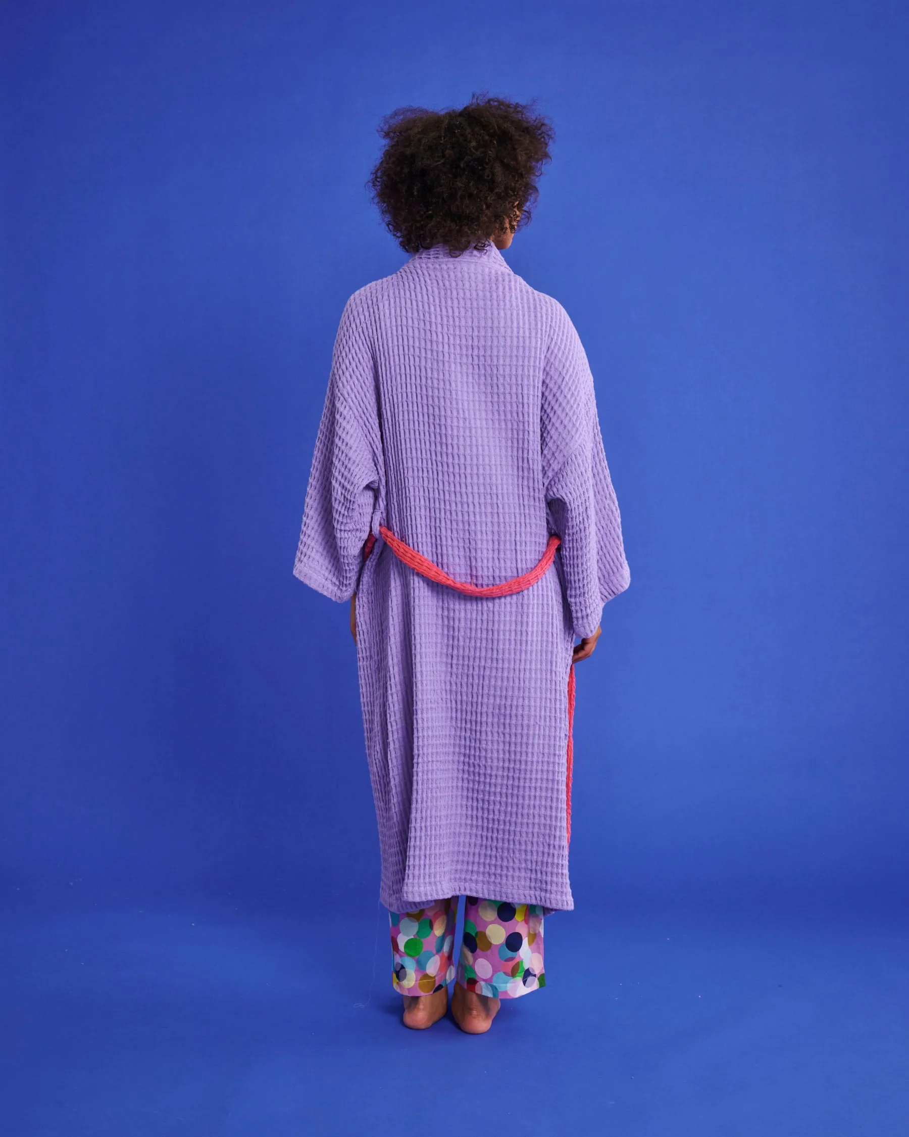 Lilac Waffle Bath Robe