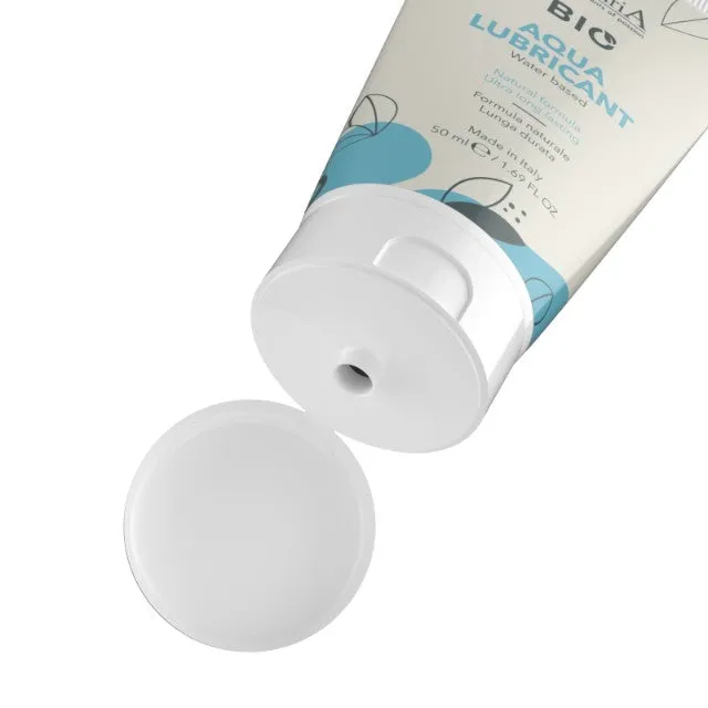 Lubrifiant LUXURIA Bio Aqua Lubricant. formulă naturală pe bază de apă. cu efect de lungă durată. 50 ml (albastru)
