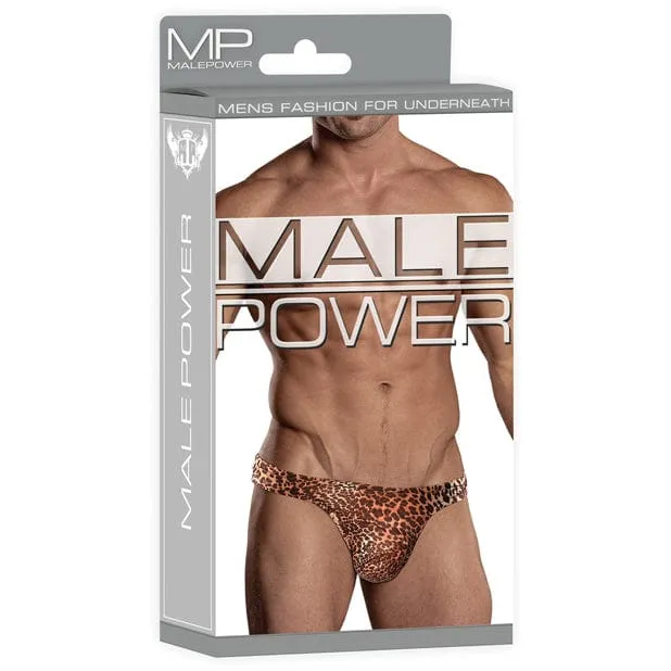 Male Power - Wonder Animal Print Thong Underwear