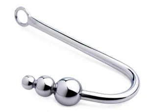 MASTER SERIES BEADED ANAL HOOK