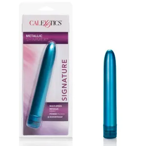Metallic Shimmers Vibrator - Blue