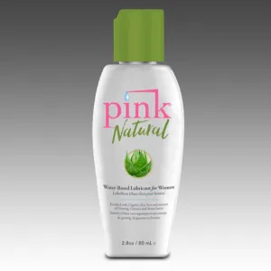 Pink Natural Water Based Lubricant for Women - 2.8 oz