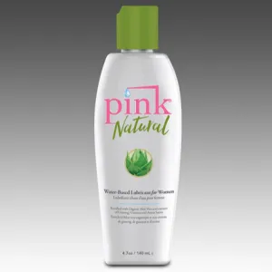 Pink Natural Water Based Lubricant for Women - 4.7 oz