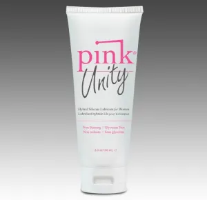 Pink Unity Hybrid Silicone Based Lubricant - 3.3 oz Tube
