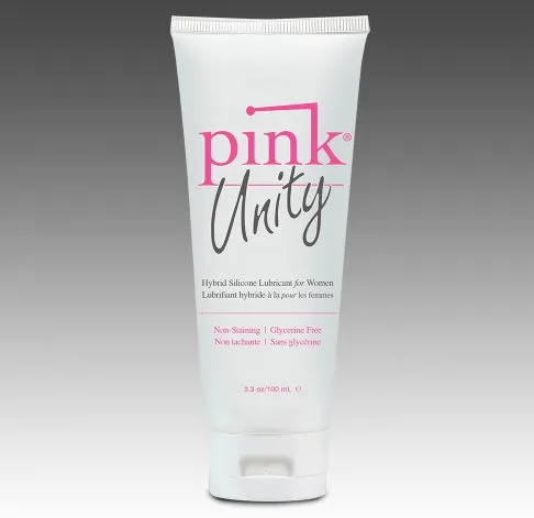 Pink Unity Hybrid Silicone Based Lubricant - 3.3 oz Tube
