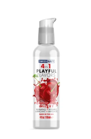 Playful Flavors 4 In 1 Poppin Wild Cherry 4oz