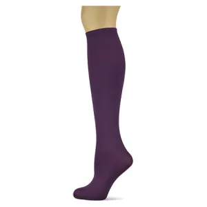 Plum Adult Knee Highs