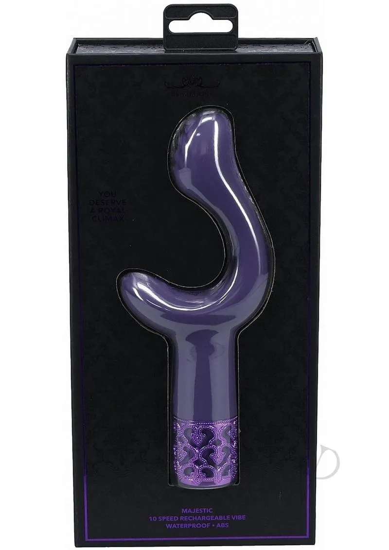 Royal Gems Majestic Vibrator Purple