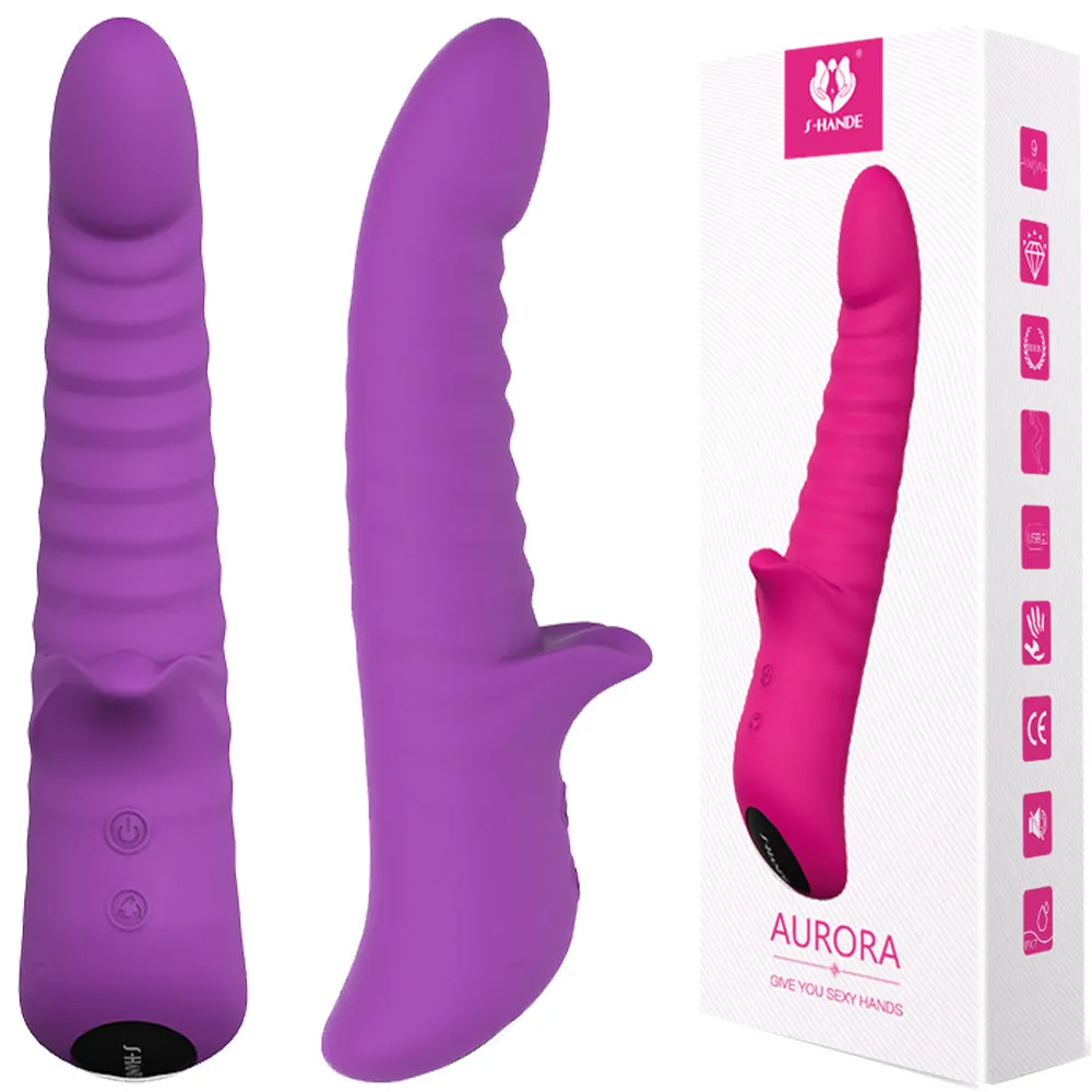 S-HANDE Aurora ROTATING G Spot Rabbit Vibrator Rechargeable