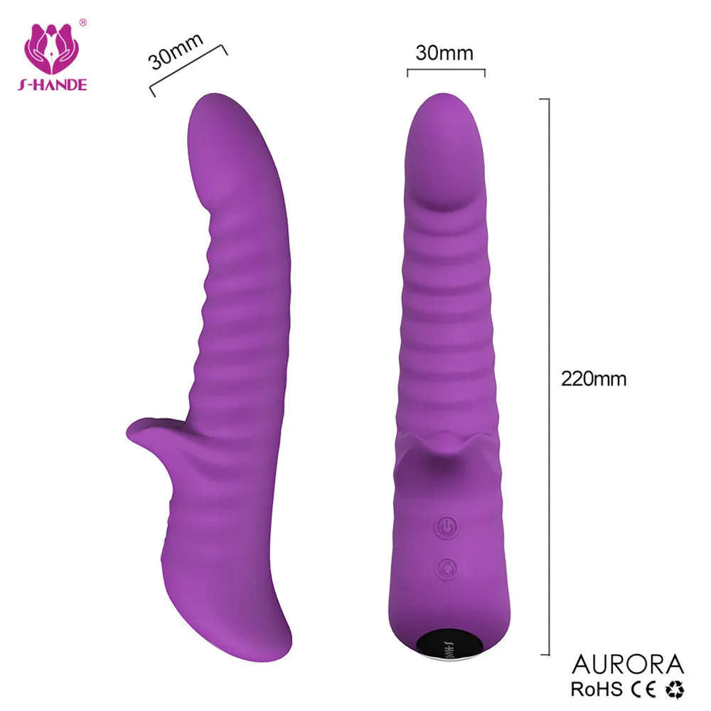 S-HANDE Aurora ROTATING G Spot Rabbit Vibrator Rechargeable