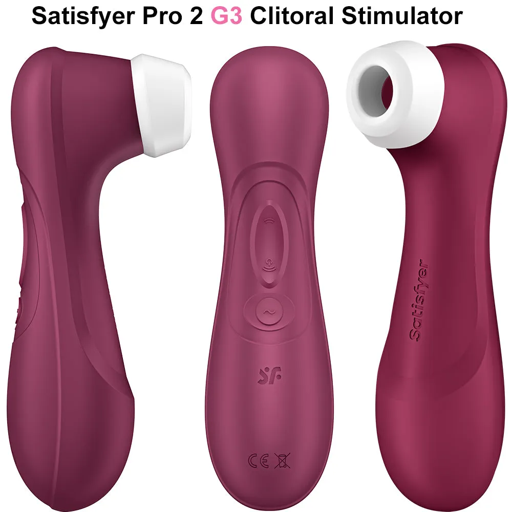 Satisfyer Pro 2 G2 G3 Pro 2  Clitoral Stimulator Vibrator Oral Sucker Sex Toy