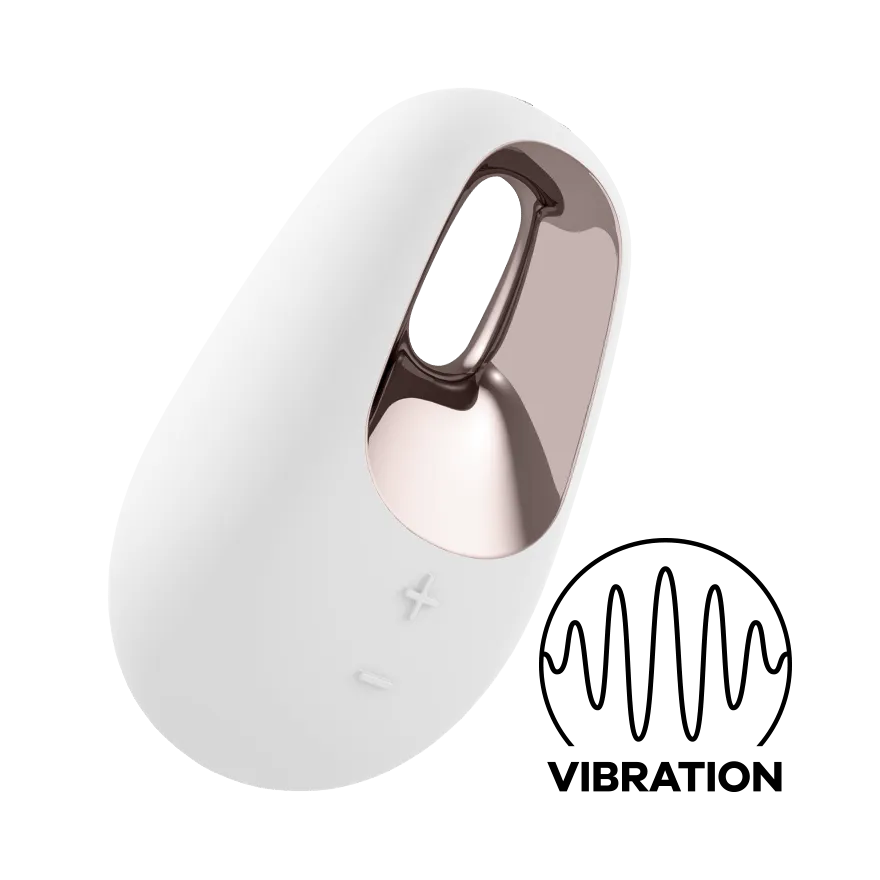 Satisfyer - White Temptation Lay On Vibrator (White)