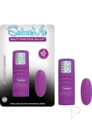 Seduce Me Multi Function Bullet Purple