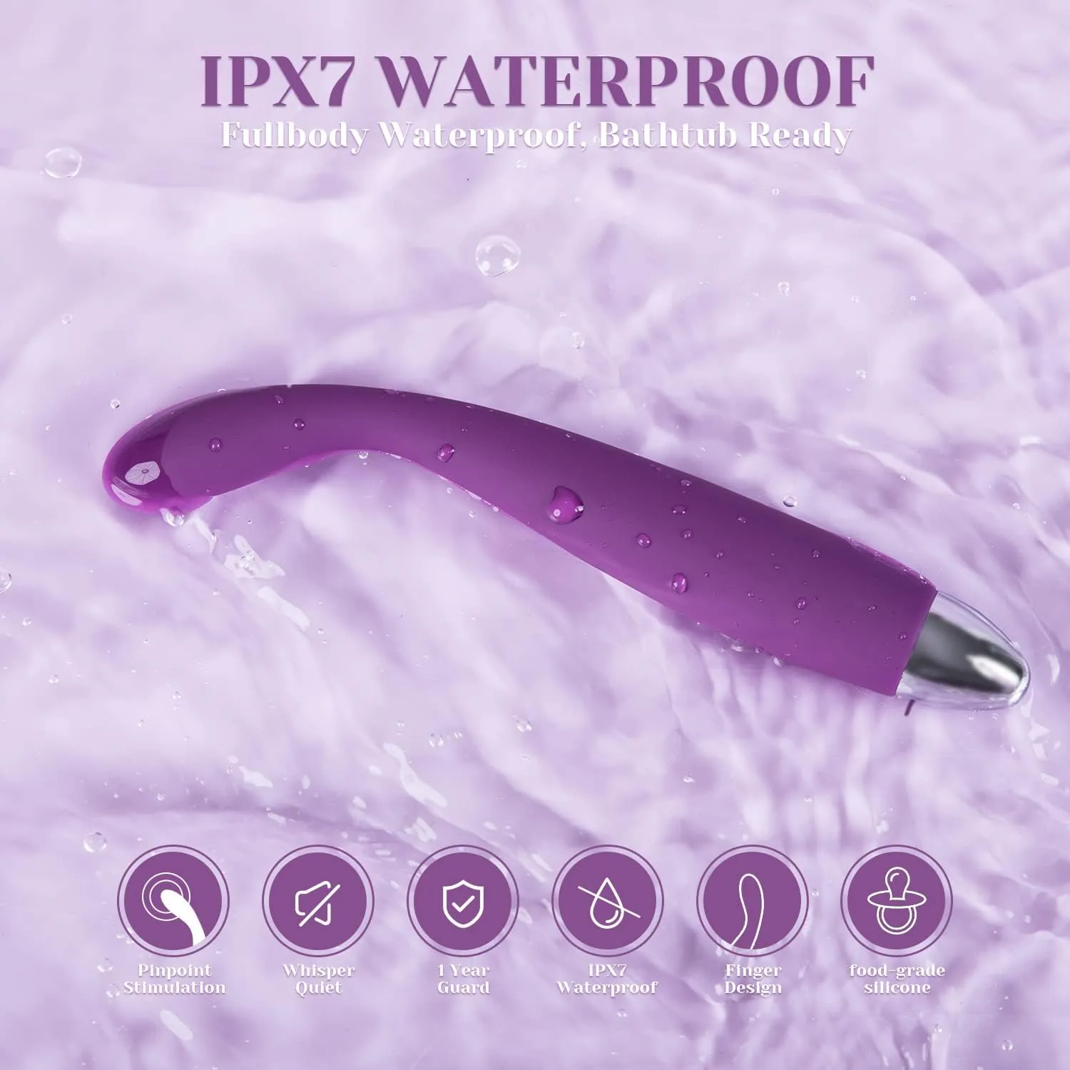 Svakom Cici G Spot Vibrator Flexible USB Rechargeable Prostate Massager Sex Toy