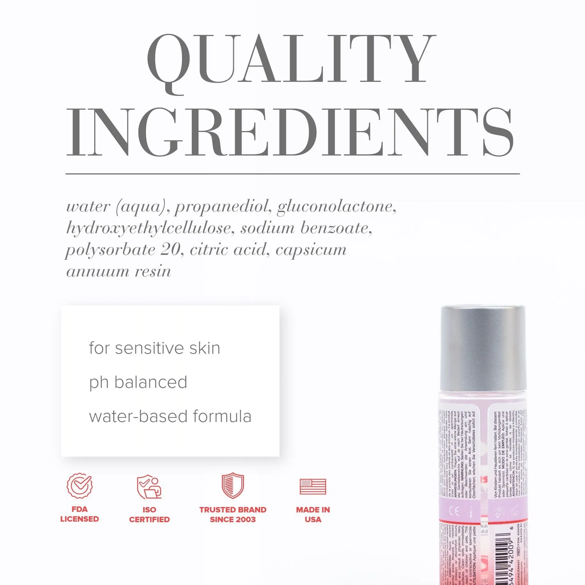 System Jo - For Her Agape Warming Water Based Lubricant