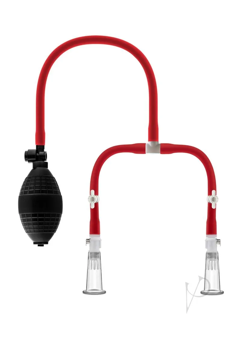 Temptasia Nipple Squeeze Pump Red