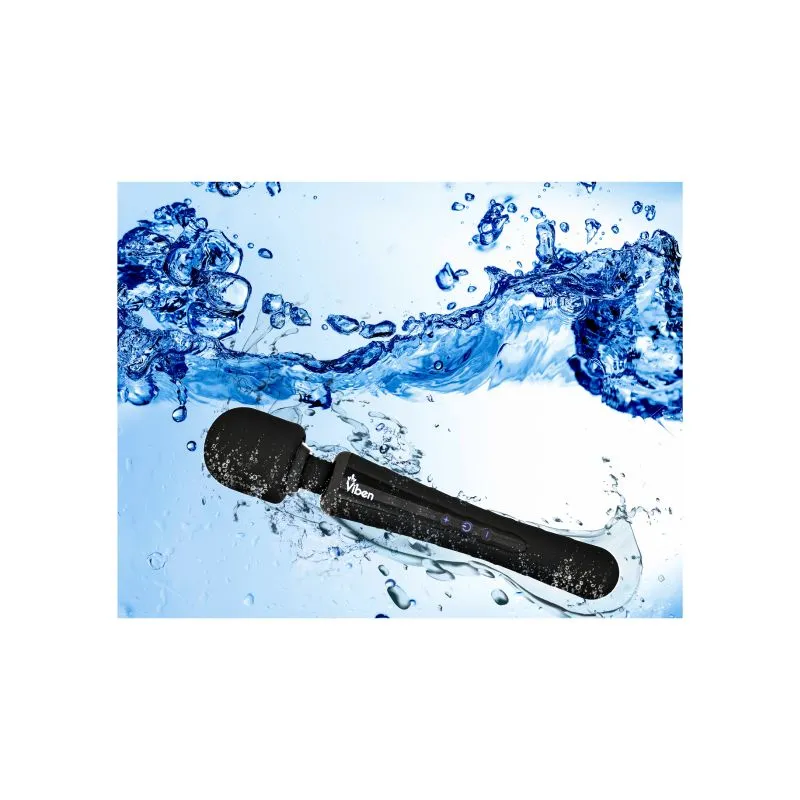 Viben Obsession Wand Body Massager SUPER POWERFUL Clitoral Stimulator Black